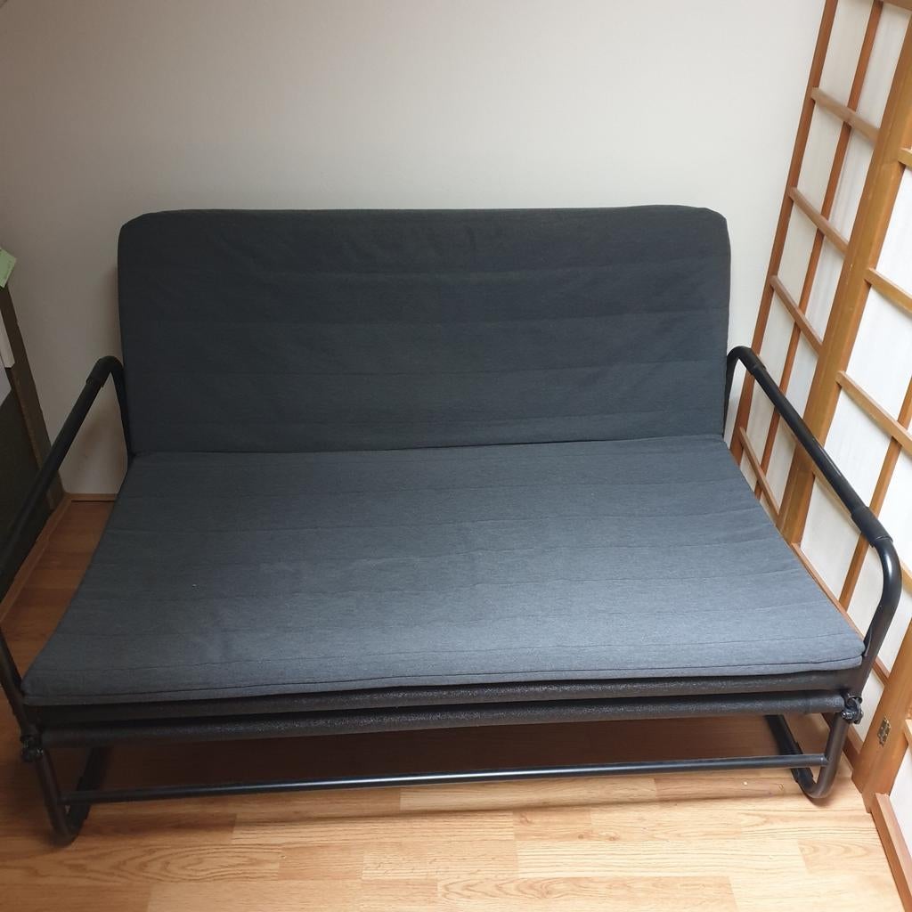 Ikea HAMMARN slaapbank, Ophalen, Tweepersoons, Zo goed als nieuw, 120 cm