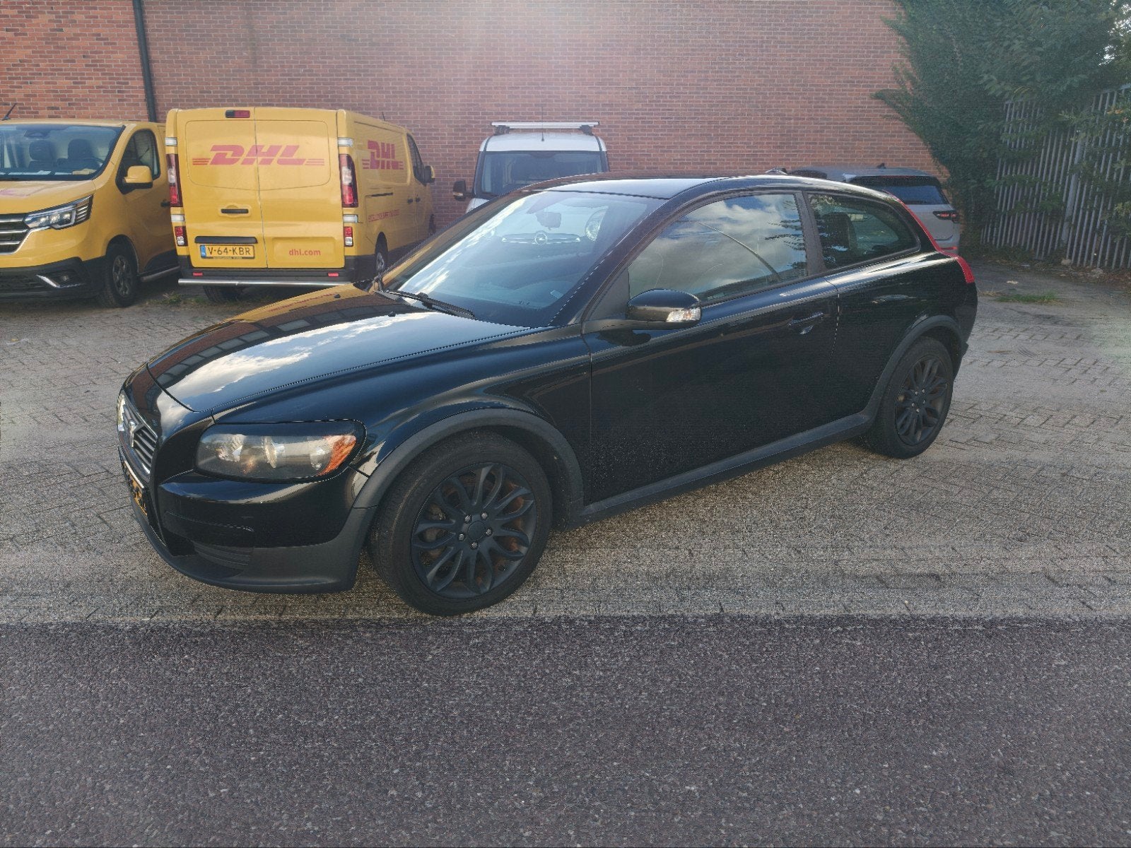 Volvo C30 2.0 D 2007 Clima Cruis Elekt.pakket apk topservice, Auto's, Voorwielaandrijving, Dealer onderhouden, Zwart, 700 kg