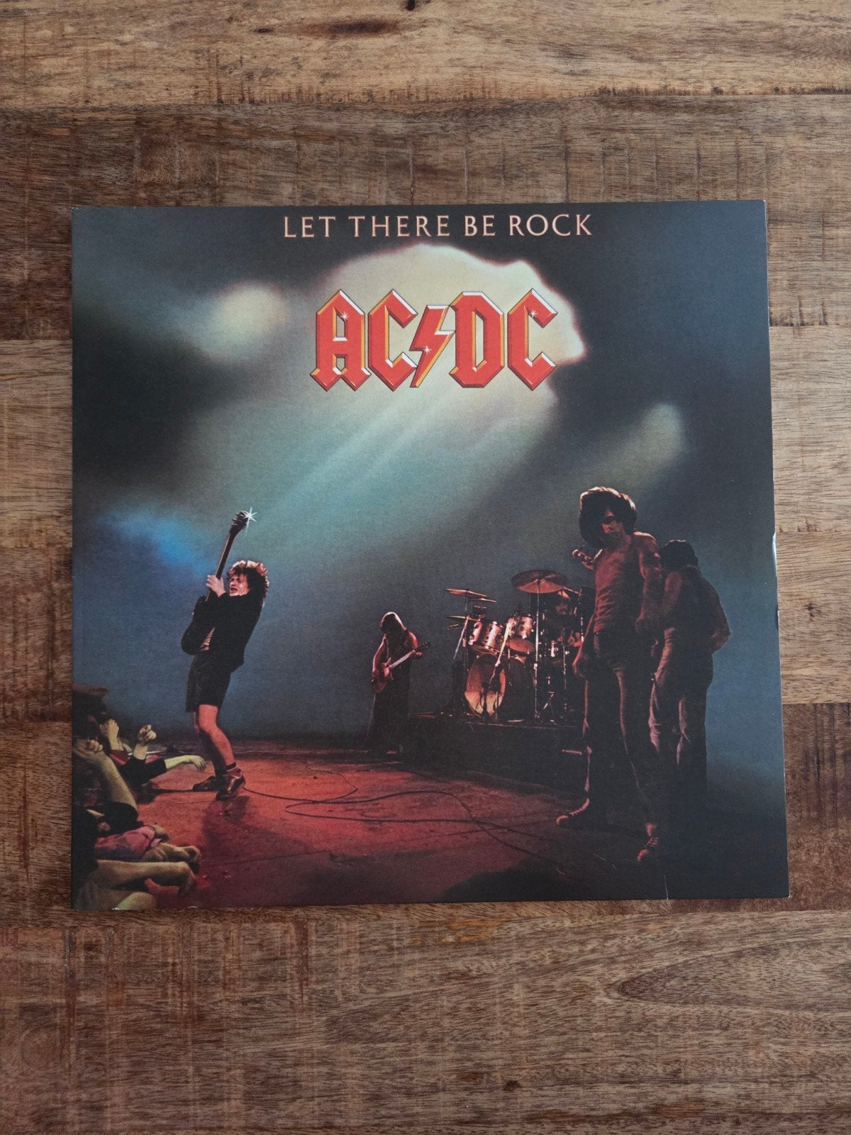 Lp acdc let there be rock, Cd's en Dvd's, Vinyl | Rock, Ophalen of Verzenden, Zo goed als nieuw, 12 inch