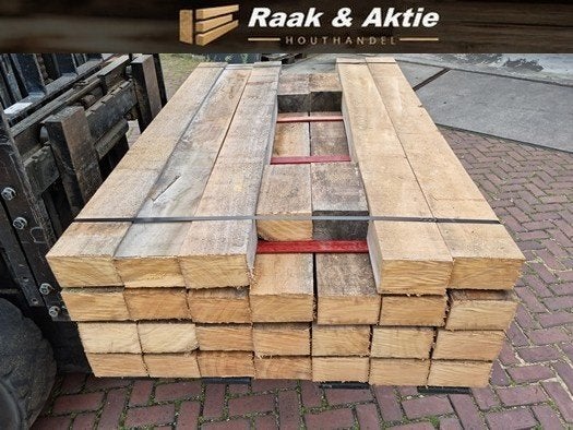 26 Hardhouten palen / balken 10x15 cm - nr: HB776