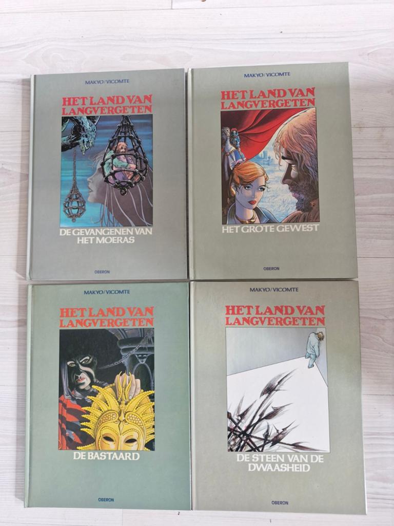 Het land van langvergeten  1-4, Boeken, Meerdere stripboeken, Ophalen of Verzenden, Gelezen