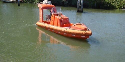 Fast rescue boot, Ophalen