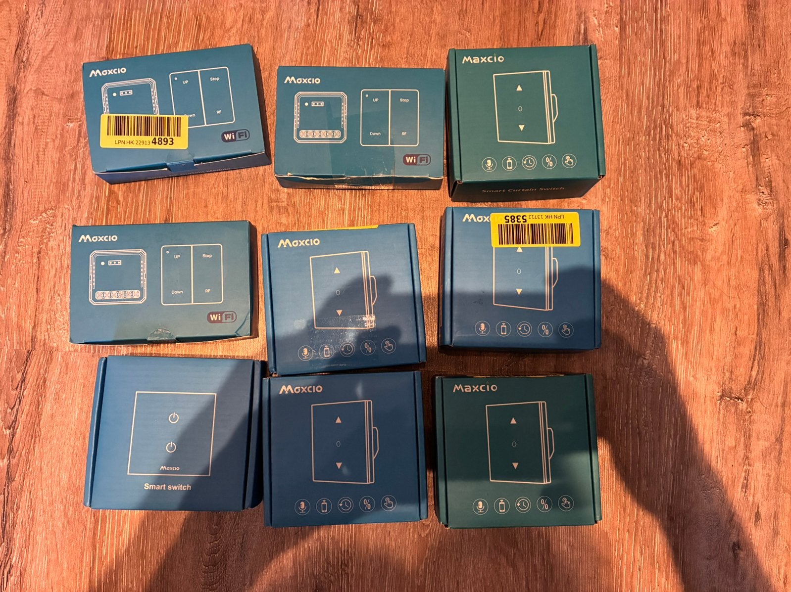Smart curtain switches, Overige merken, Verzenden, Wit, Nieuw