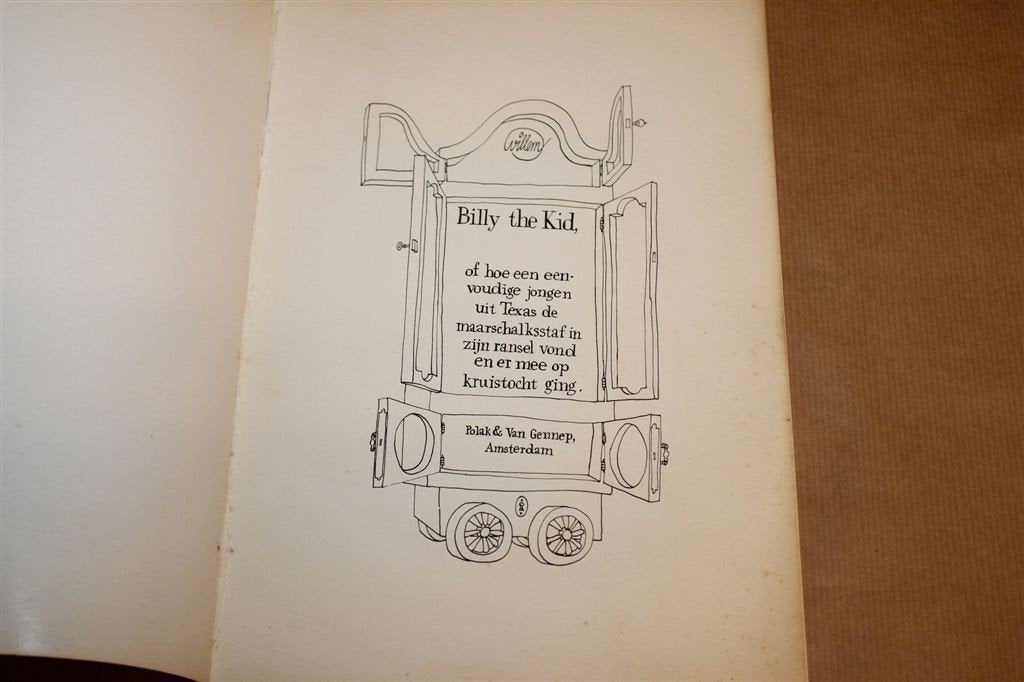 Billy the Kid — Politieke Satire in Strip, Willem 1968, Eén stripboek, Ophalen of Verzenden, Gelezen