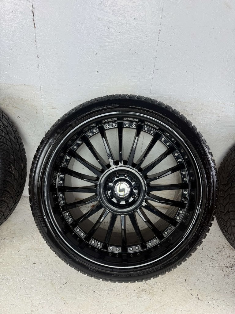 Porsche Cayenne Volkswagen Touareg Audi Q7 velgen 22" 5x130, Niet ingevuld, Gebruikt, Banden en Velgen, Niet ingevuld