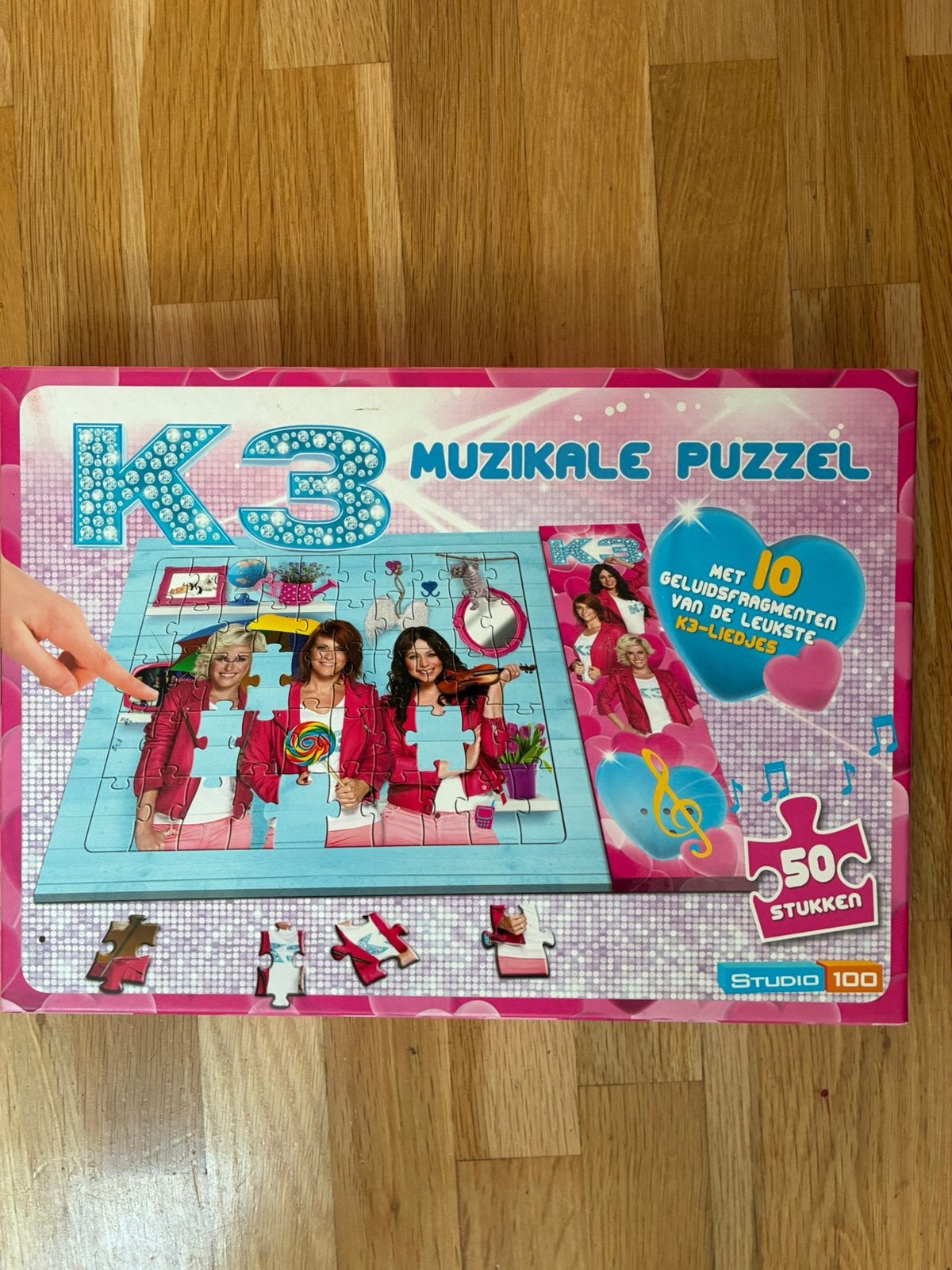 K 3 puzzel, Ophalen of Verzenden, Meer dan 50 stukjes, Zo goed als nieuw