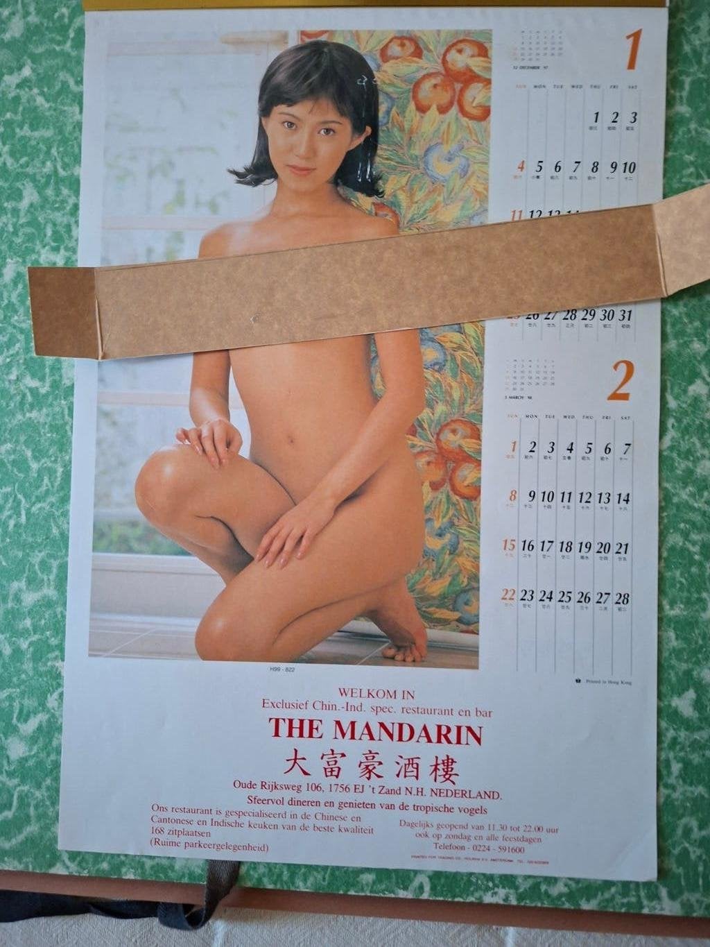 kalender 1997 met sexy dames *uitg. The Mandarin 't Zand N-H, Ophalen of Verzenden, Zo goed als nieuw