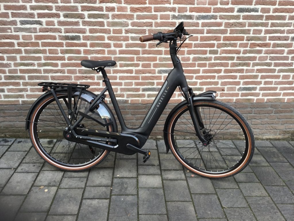 Gazelle Grenoble C8 +  388 km, Niet ingevuld, Zo goed als nieuw, 47 tot 51 cm, 50 km per accu of meer
