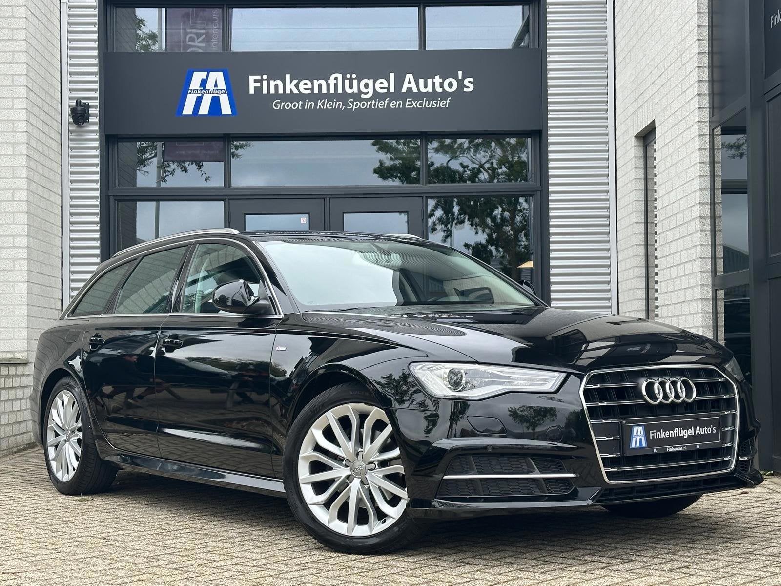 Audi A6 Avant 1.8 TFSI S-line |Navi |Trekhaak |Leder |Led |S, Zwart, Leder, Automatische klimaatregeling, 93 €/maand