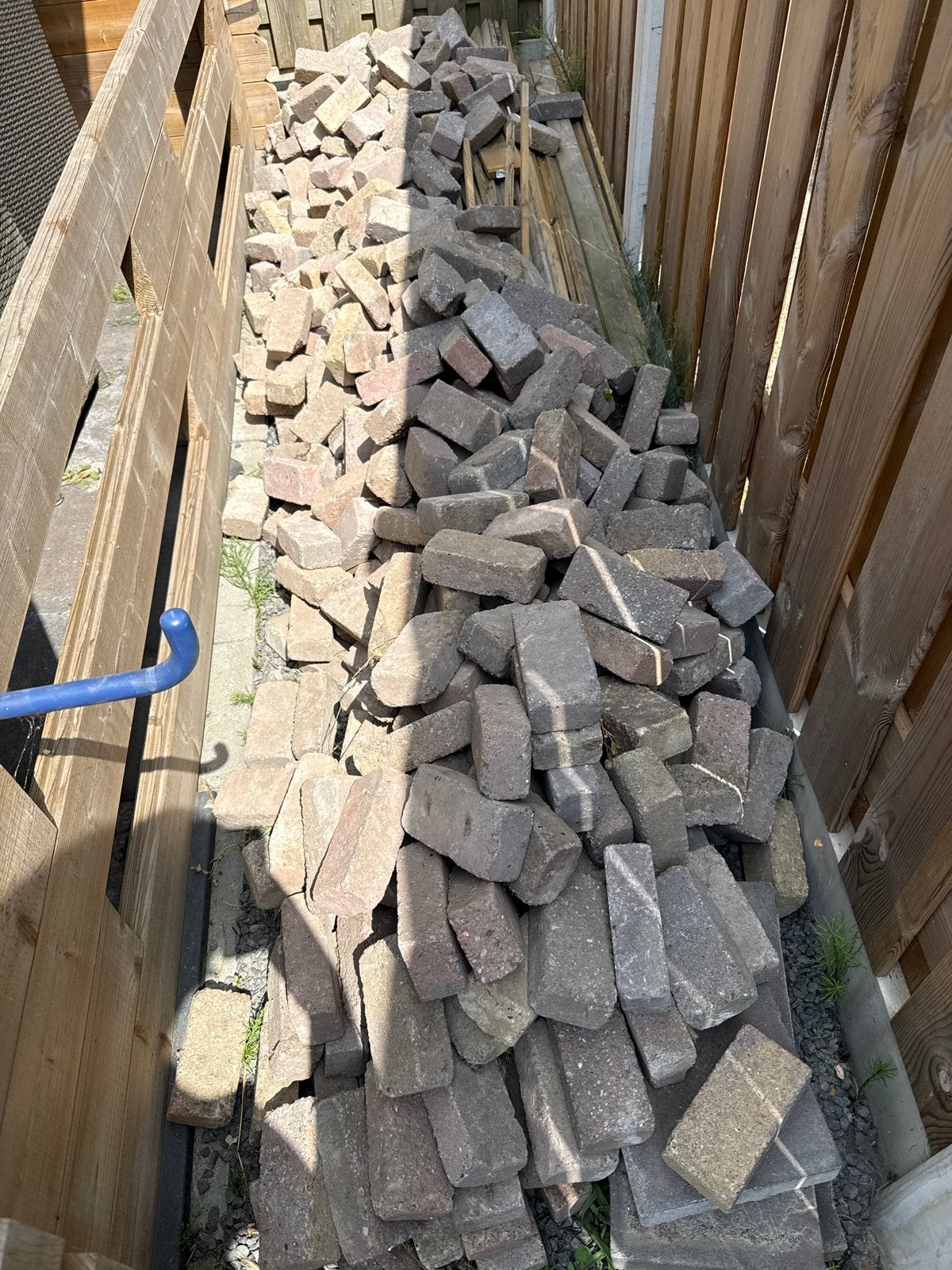 Gebruikte Klinkers Stenen voor Tuin of Oprit, Tuin en Terras, Tegels en Klinkers, Ophalen, Gebruikt, Klinkers, 10 m² of meer