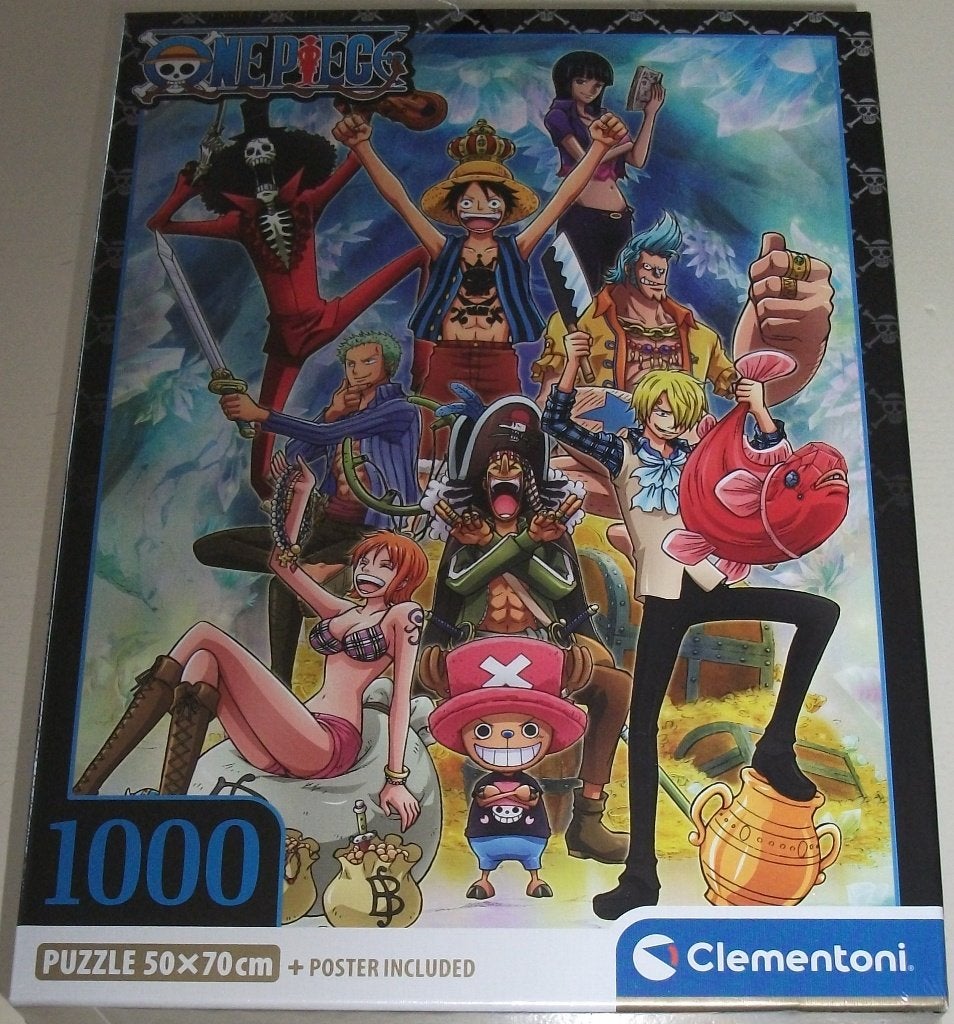 Puzzel *** ONE PIECE *** 1000 stukjes Clementoni *NIEUW*, Ophalen of Verzenden, 500 t/m 1500 stukjes, Nieuw, Legpuzzel