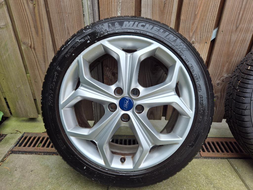 Wielenset Ford Galaxy Y-spaak 235/45/R18 98Y, Ophalen, Gebruikt, Ford