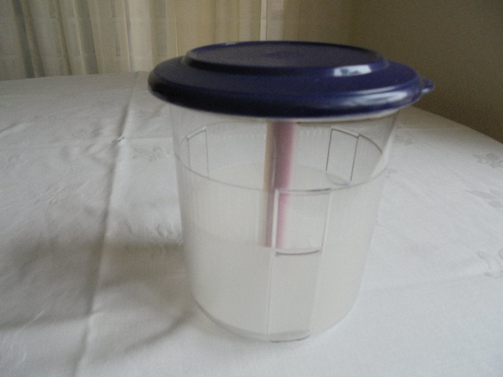 Tupperware exclusieve zuurpot nieuwe, Ophalen of Verzenden, Nieuw, Blauw, Overige typen