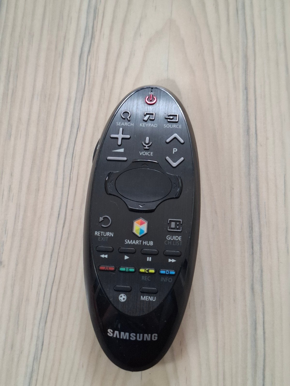 Samsung remote afstandsbediening BN59-00812B zwart origineel, Ophalen of Verzenden, Zo goed als nieuw, Origineel, Tv
