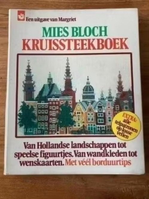 Mies bloch : kruissteekboek ( uitgave van Margriet), Ophalen of Verzenden, Gebruikt, Patroon