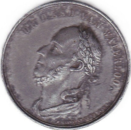 DE HELD VAN WATERLOO NEDERLANDS ROEM 18 JUNY 1818 - 1868, Postzegels en Munten, Ophalen of Verzenden, Overige materialen