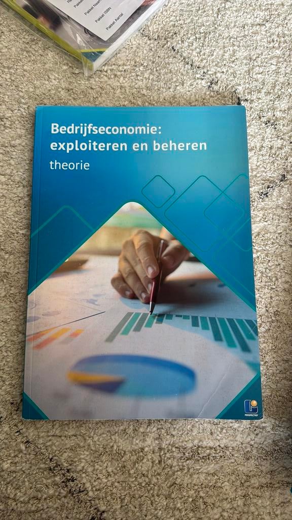 Bedrijfseconomie: exploiteren en beheren theorie boek, Boeken, Ophalen of Verzenden, Zo goed als nieuw, Overige niveaus