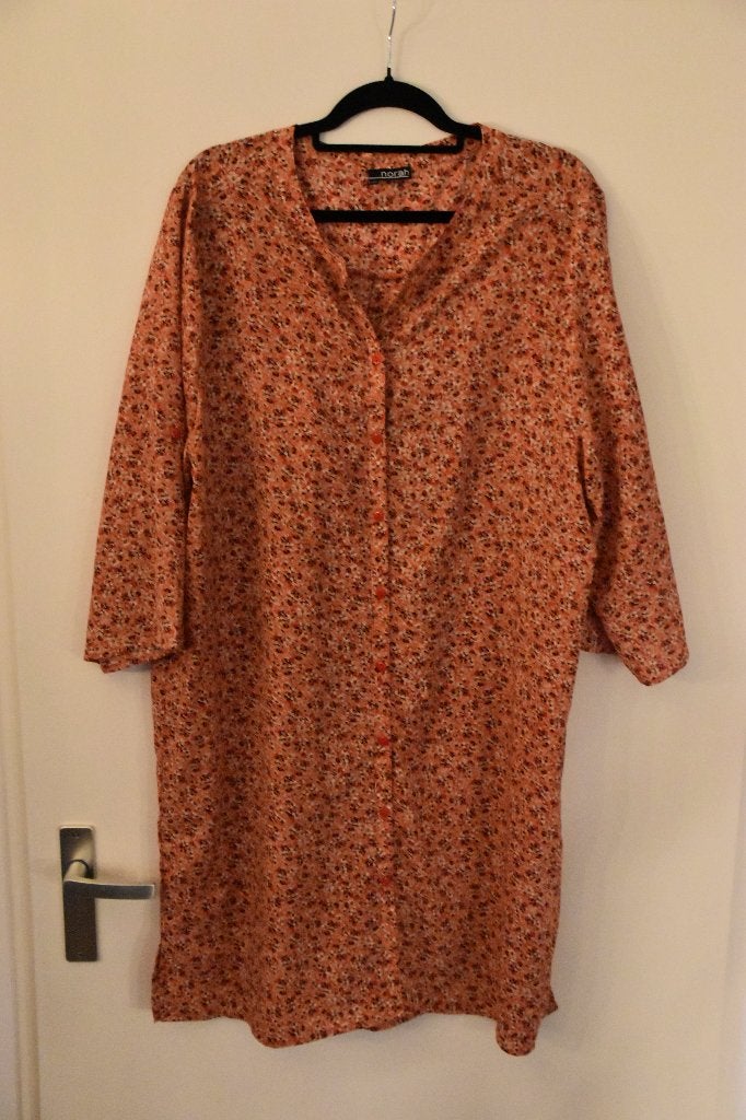 mooie zgan lange blouse/jurkje maat 48 Norah, Meerkleurig, Maat 46/48 (XL) of groter, Ophalen of Verzenden, Zo goed als nieuw