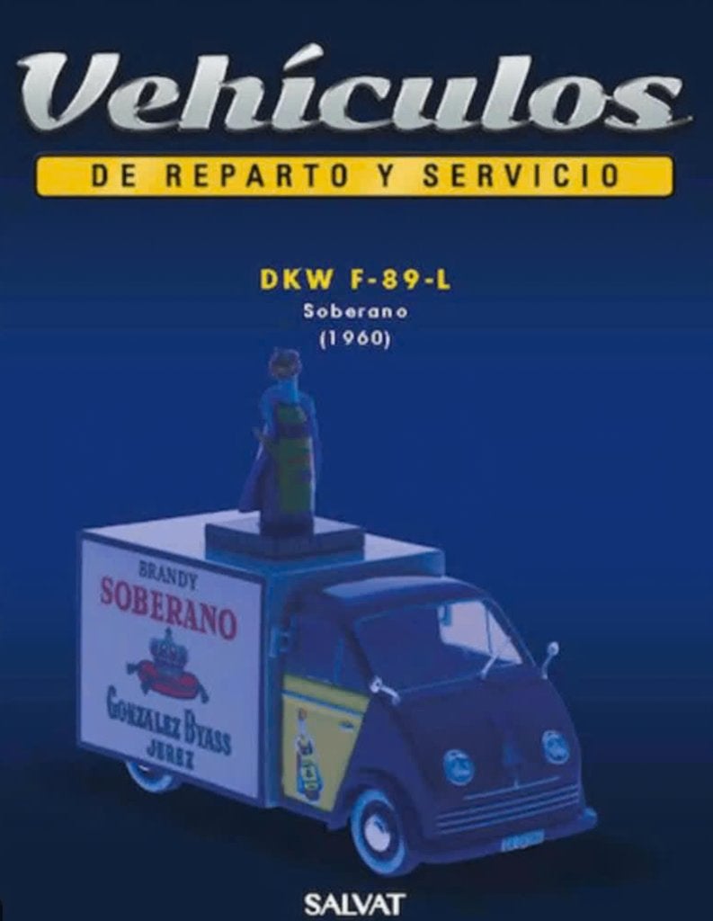 DKW F 89 L 1960 Soberano schaal 1/43 reparto / servicio # 11, Verzenden, Nieuw, Auto, Overige merken