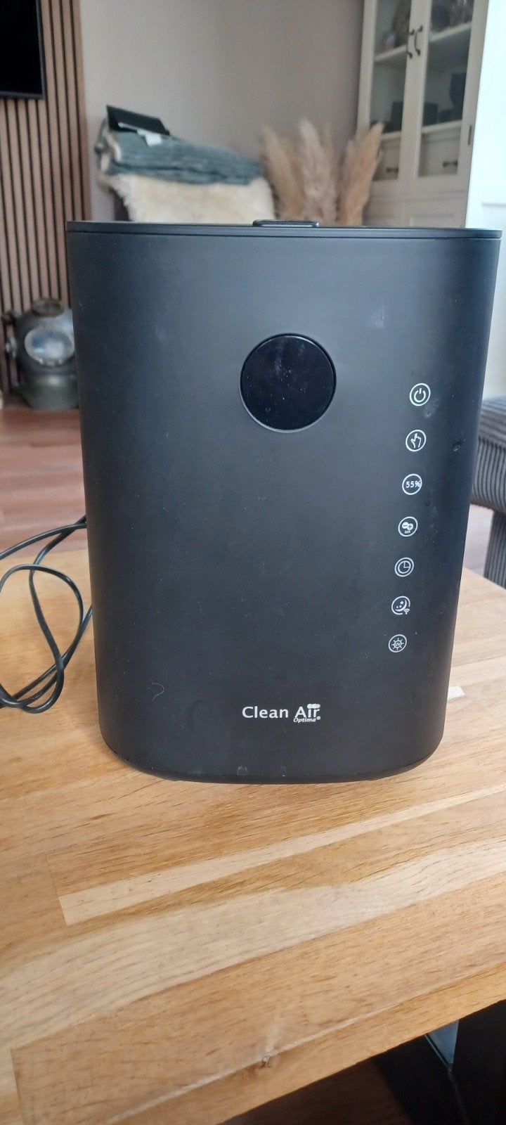 Clean Air Optima Luchtbevochtiger  - Zwart, Ophalen of Verzenden, Zo goed als nieuw, Luchtreiniger