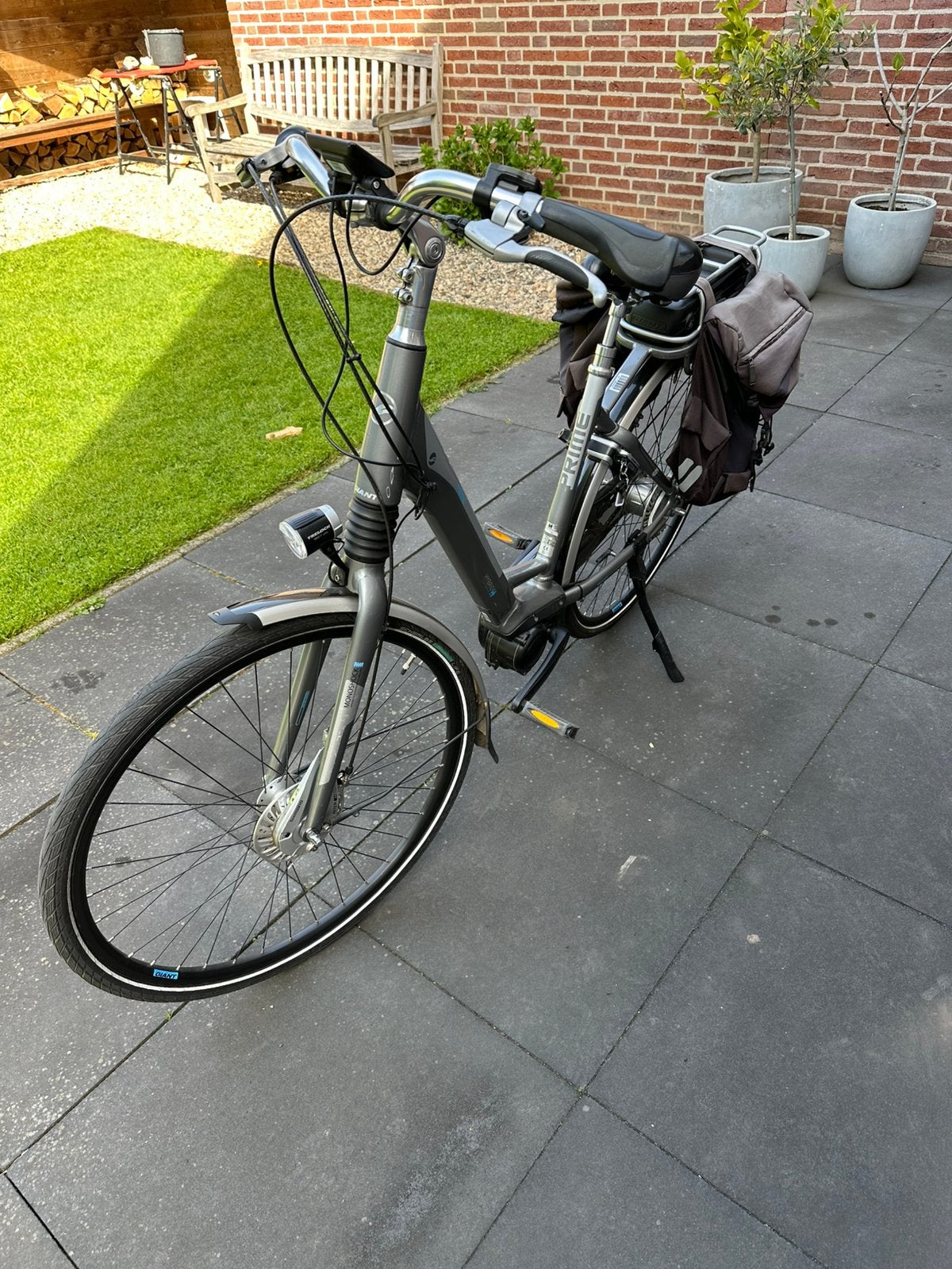 Giant elektrische damesfiets, 50 tot 53 cm, Ophalen, Gebruikt, Giant