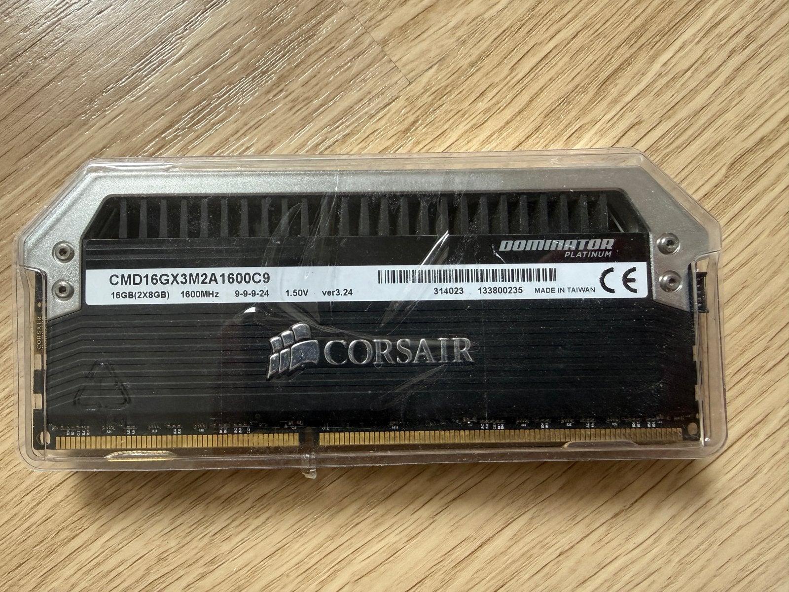 Corsair Dominator Platinum 8GB (1x8GB) DDR3 RAM, Computers en Software, RAM geheugen, Gebruikt, 8 GB, DDR3, Ophalen of Verzenden
