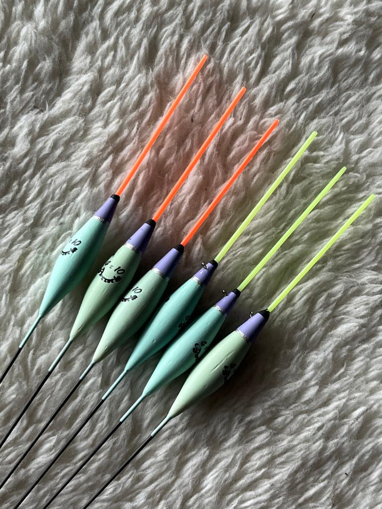 adv 131 / NIEUW set 6 dobbers BAZZERLA 0,15gr, Ophalen of Verzenden, Nieuw, Dobber of Lood