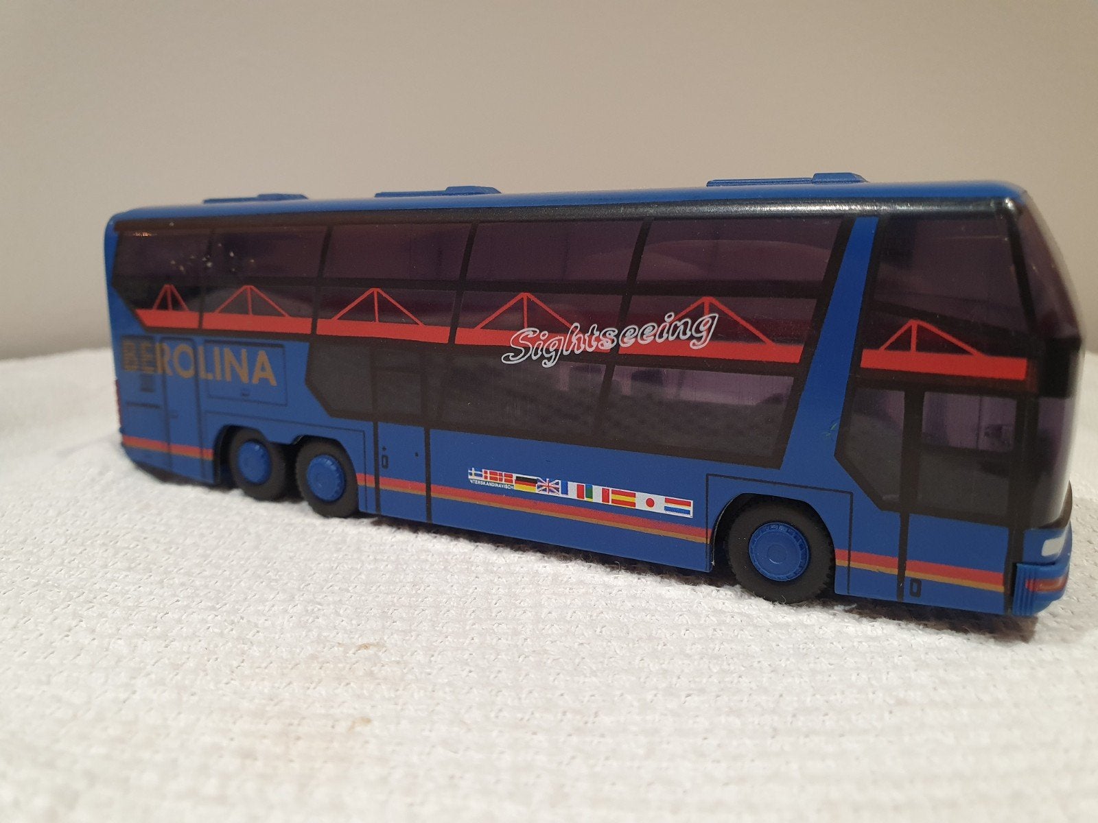 Rietze Neoplan Skyliner Sightseeing bus 1:87, Ophalen of Verzenden, Gebruikt, Bus of Vrachtwagen, Rietze