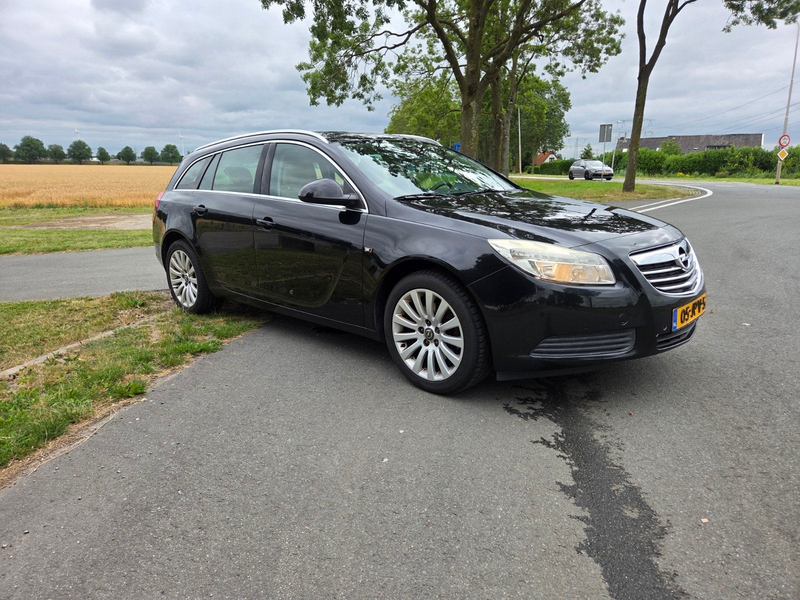 Opel Insignia 1.6 Turbo Ecotec 180pk 2009 Zwart AIRCO LEER