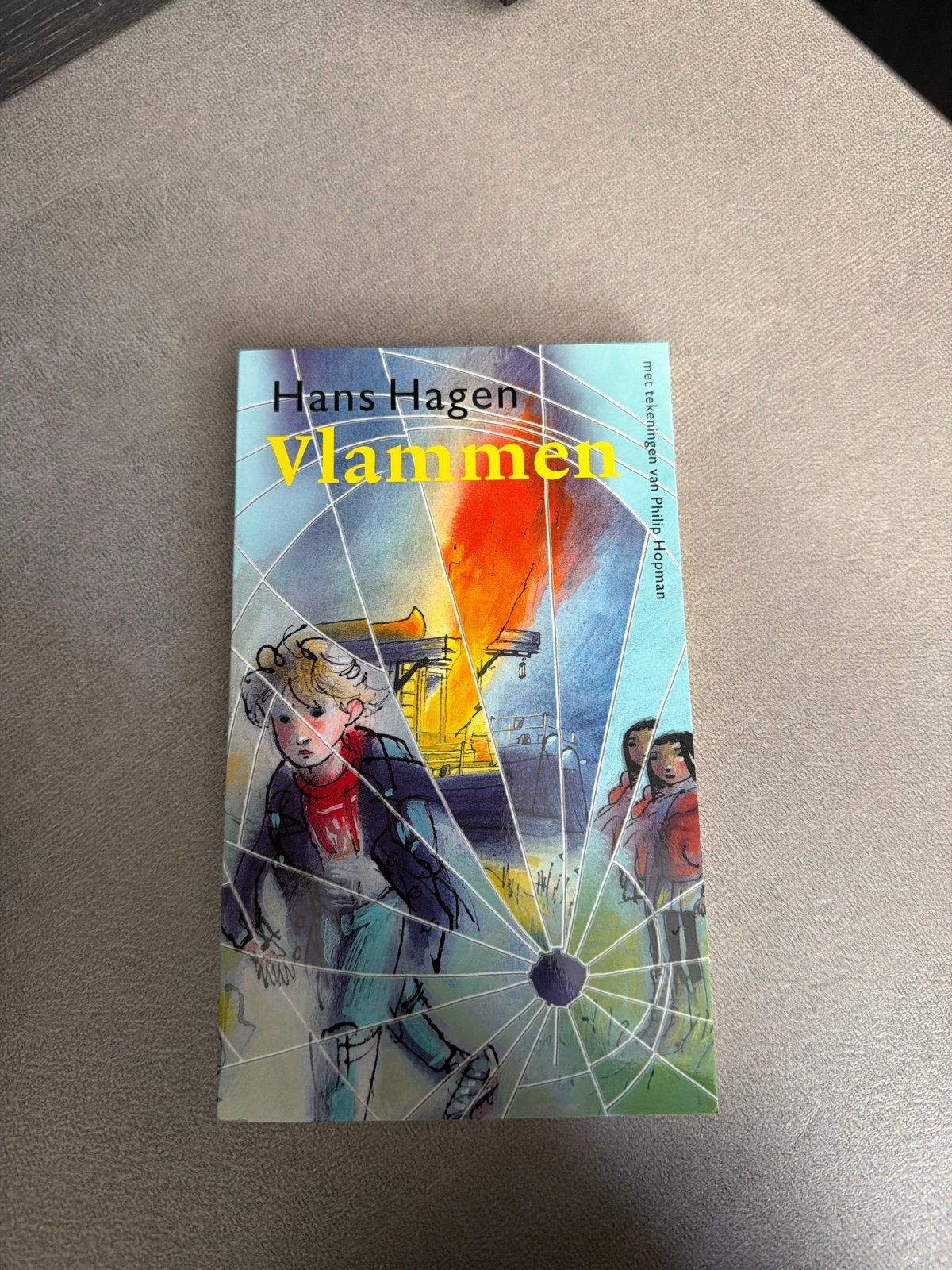 Vlammen - Hans Hagen (Boek), Ophalen of Verzenden, Gelezen, Fictie algemeen