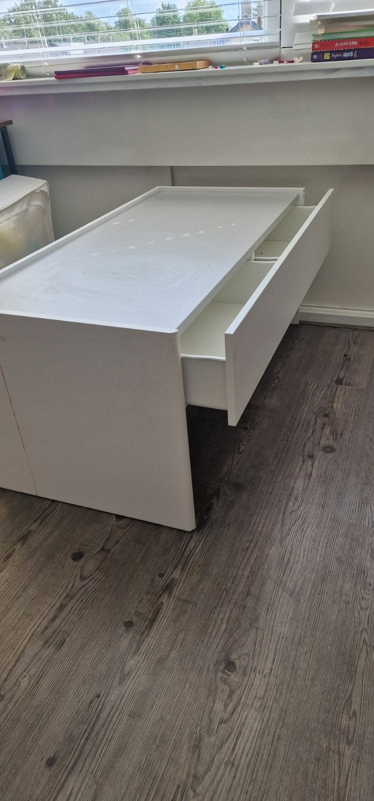 Witte LEGO speel tafel met lade, Ophalen, Zo goed als nieuw, Tafel