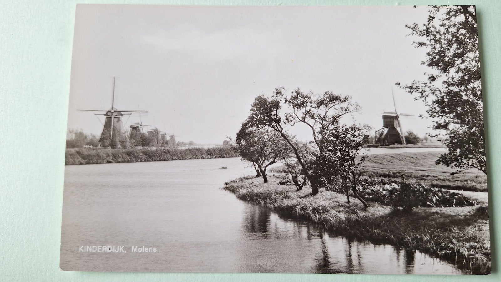 Kinderdijk, Molens, Verzamelen, Ansichtkaarten | Nederland, Ophalen of Verzenden, 1960 tot 1980, Zeeland