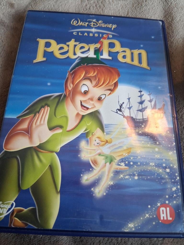 Walt Disney Classics Peter Pan DVD, Cd's en Dvd's, Gebruikt, Tekenfilm, Ophalen of Verzenden, Alle leeftijden
