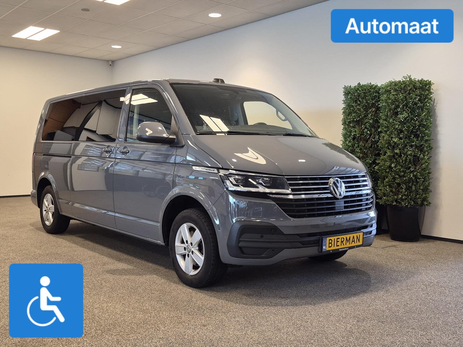 Volkswagen Caravelle L2H1 Rolstoelbus Zelfrijder Rolstoel, Automaat, 12 maanden, Gebruikt, Volkswagen