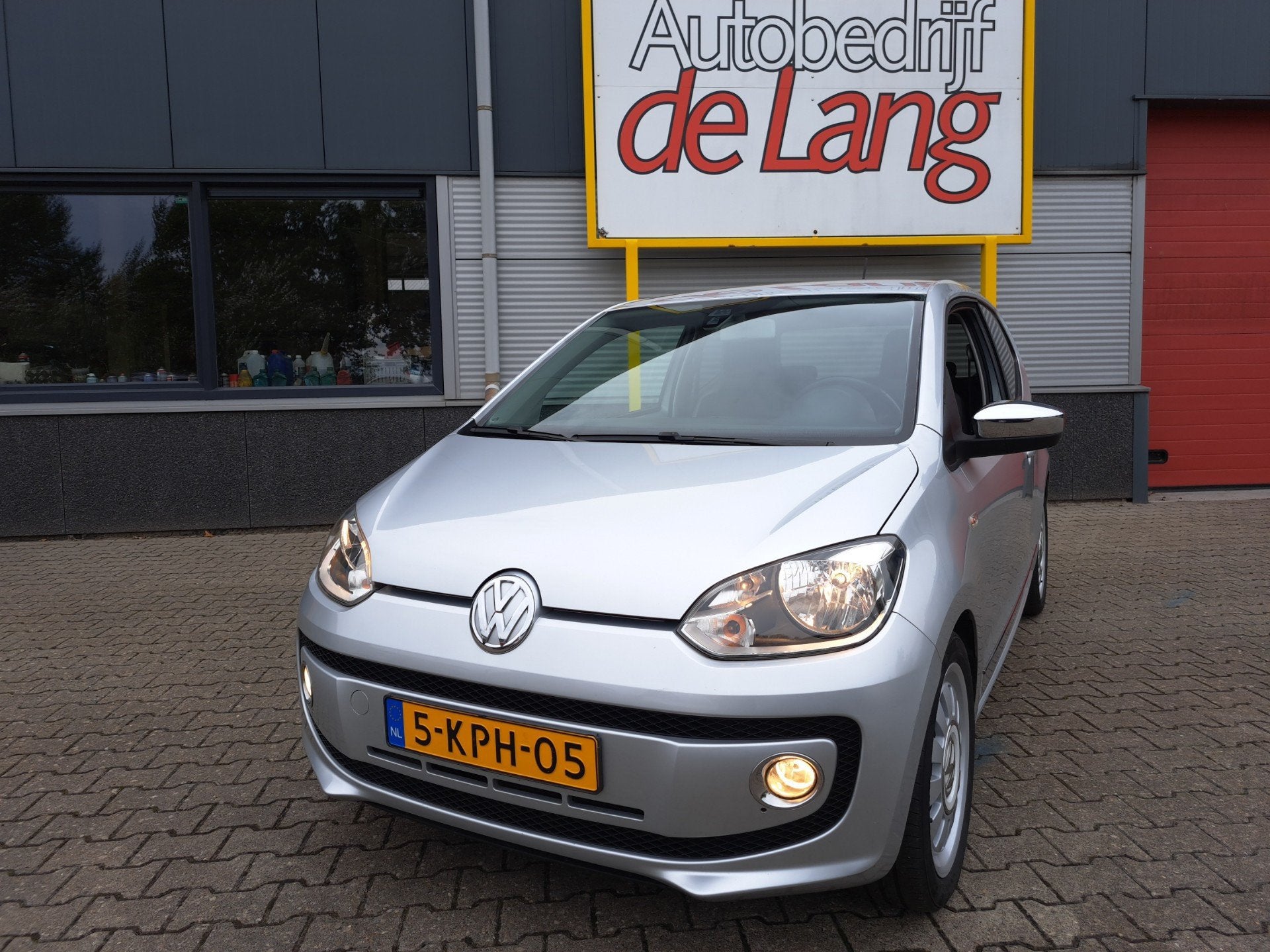 Volkswagen Up! 1.0 high up! zeer mooie uitv. 80.000km! airco, Euro 5, Gebruikt, Up!, 4 stoelen