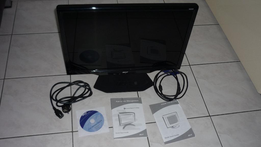 Acer 22 inch computer scherm, Computers en Software, Monitoren, Ophalen of Verzenden, Overige typen, Overige resoluties, DVI