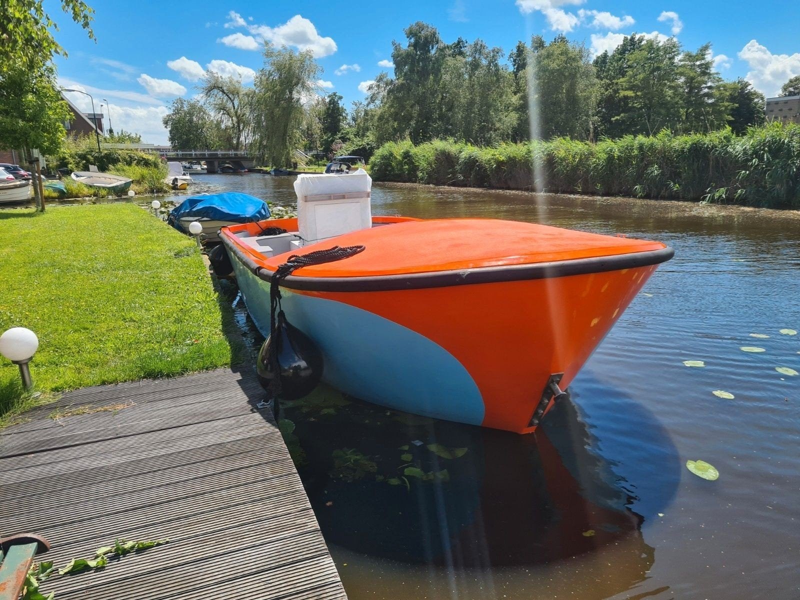 zeer ruime en complete reddingsloep 8,1 meter, 3 m, Overige merken, Gebruikt, Binnenboordmotor
