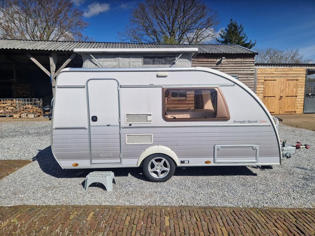 Kip Kompakt Special 37EKV Hefdak 2005  bovag 2025, Caravans en Kamperen, Standaardzit, Kip, Tot en met 2, Particulier
