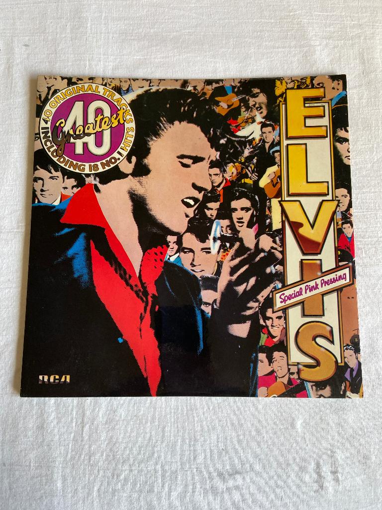 Elvis Presley - elvi's 40 greatest, Verzenden, Zo goed als nieuw, 12 inch