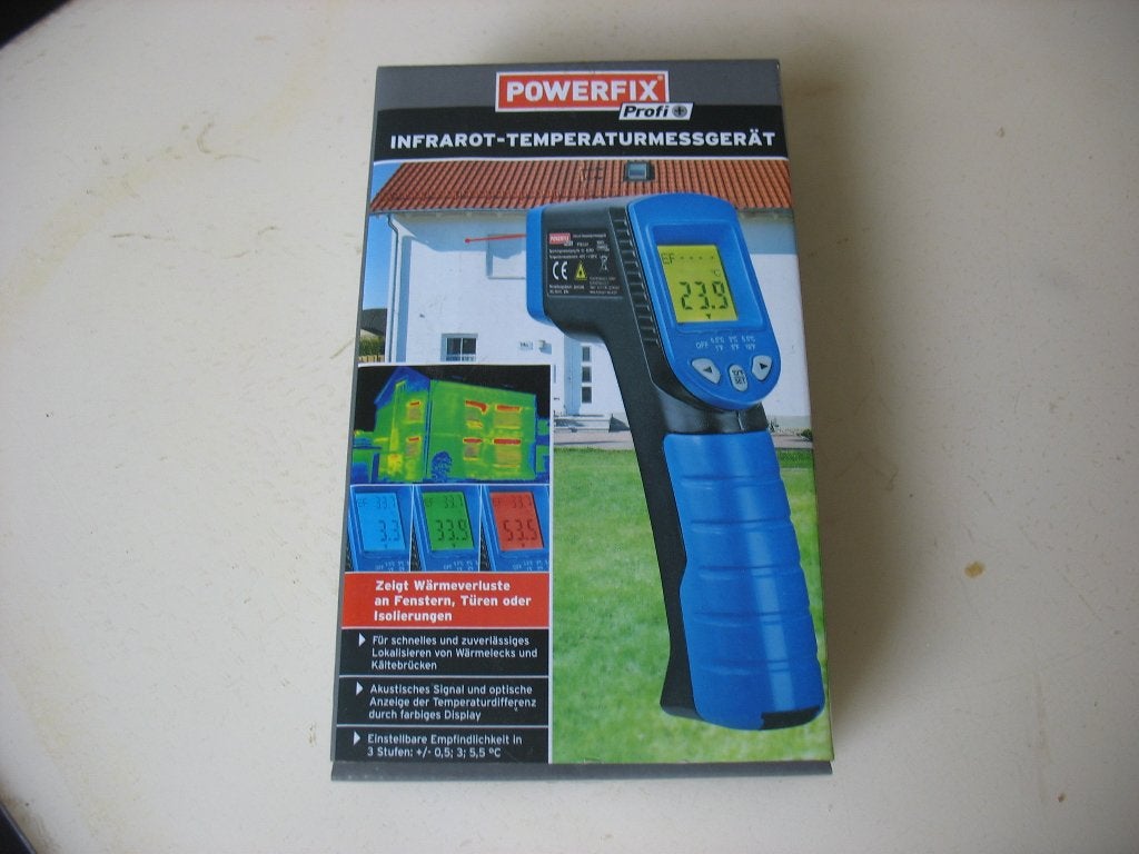 Warmtecamera / infrarood | Powerfix | NIEUW in doos, Doe-het-zelf en Verbouw, Ophalen of Verzenden, Nieuw, Temperatuur