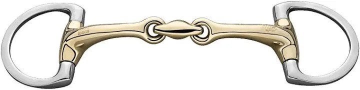 Sprenger dynamic RS dubbel gebroken D-trens pony bit 14mm, Ophalen of Verzenden, Nieuw, Dressuur
