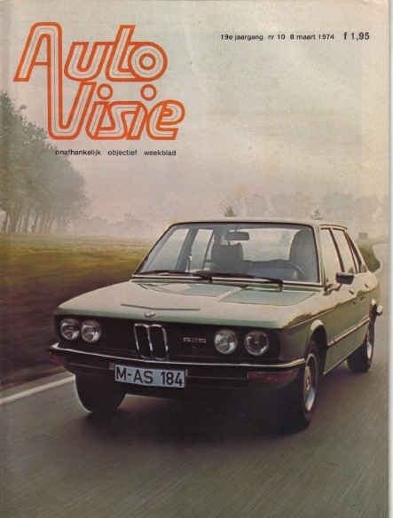 Autovisie 10 1974: Ford Escort RS2000 - VW Scirocco - Lancia, Ophalen of Verzenden, Gelezen, Algemeen