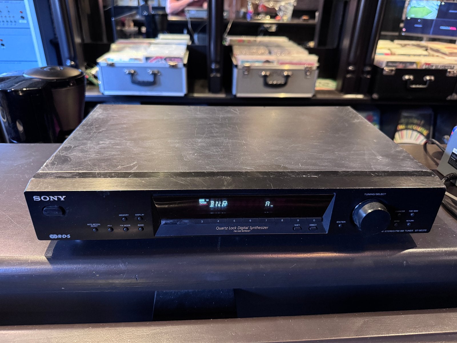 Sony ST-SE370 Fm tuner, Ophalen of Verzenden, Zo goed als nieuw