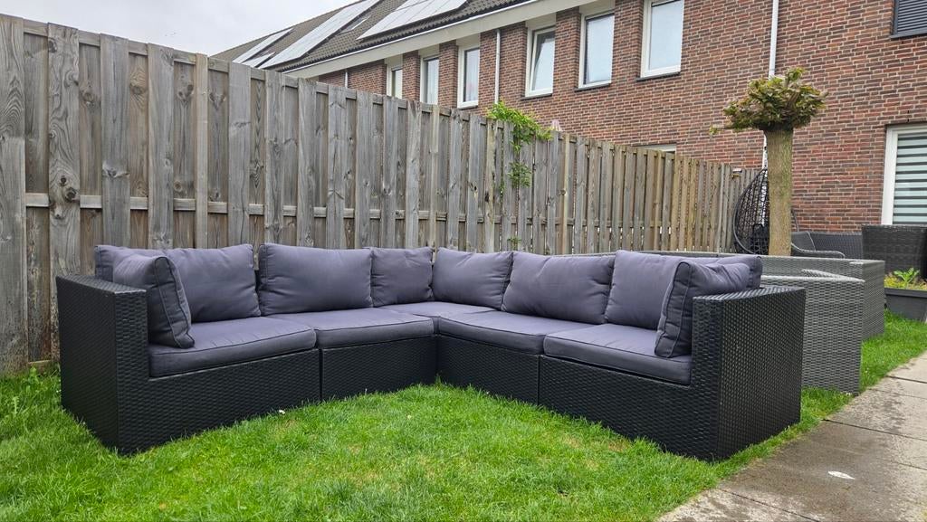 Prachtig Wicker Loungeset, Tuin en Terras, Tuinsets en Loungesets, Wicker, Ophalen of Verzenden