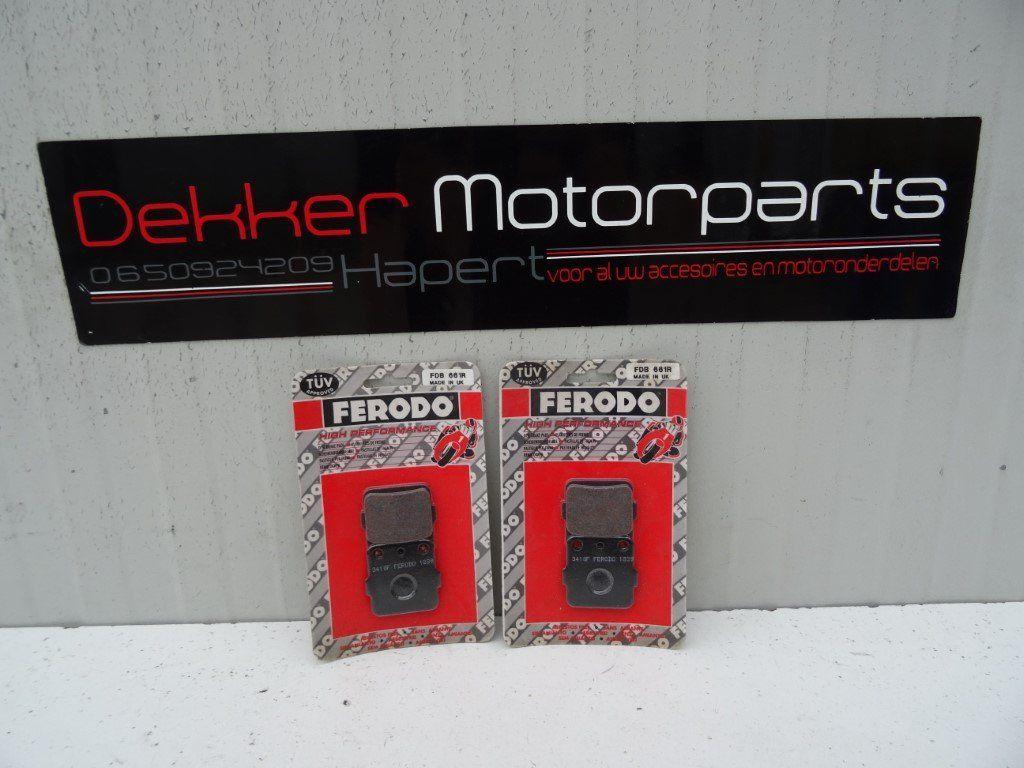 Ferodo remblokken Achterzijde Yamaha YZ Suzuki DR800 RM etc, -, -, Nieuw, Ophalen of Verzenden