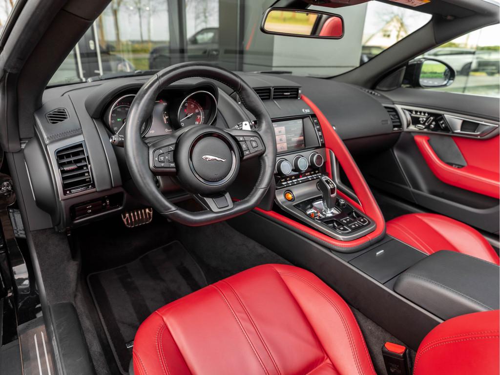 Jaguar F-Type 3.0 V6 S Convertible | 2e eigenaar | Dealer On, Auto's, Jaguar, Automaat, Achterwielaandrijving, Zwart, 2995 cc