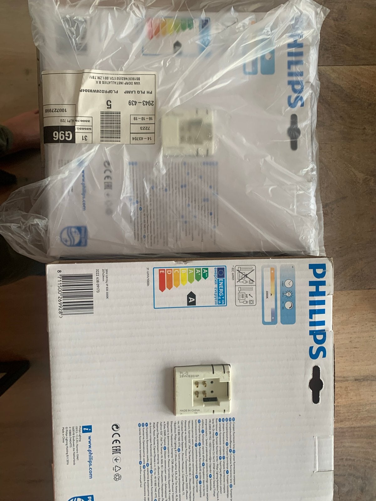 Philips PL-Q 4P 28W 2050 Lumen Lamp, Ophalen of Verzenden, Nieuw, Overige fittingen, Philips