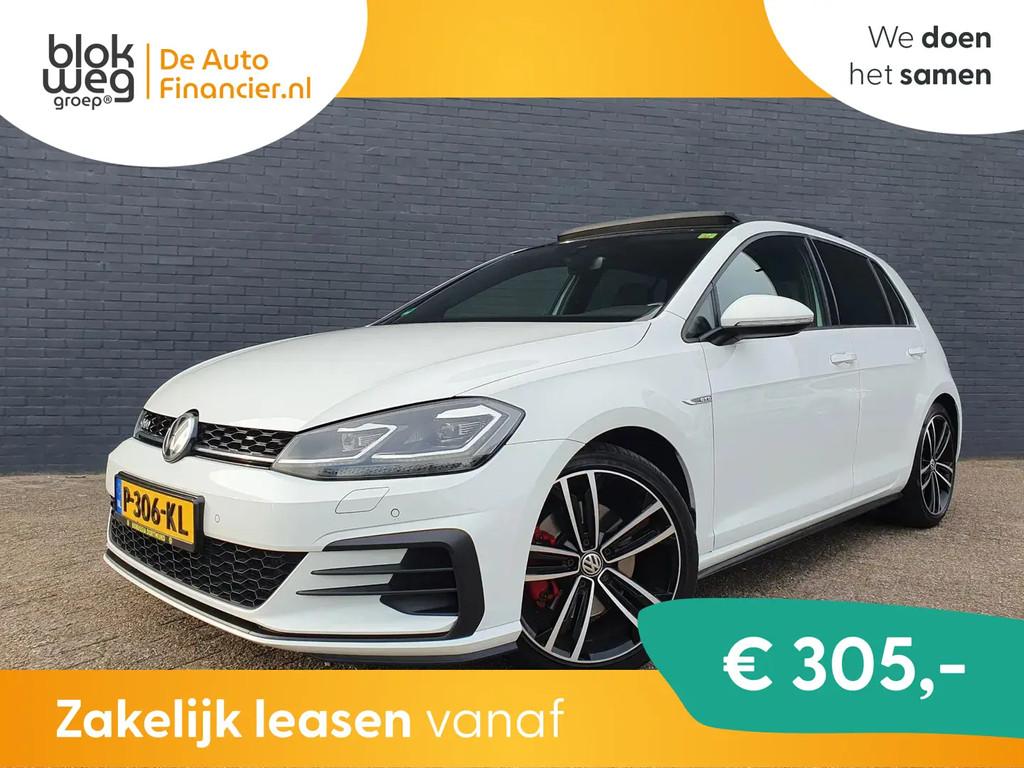 Volkswagen Golf 2.0 TDI GTD AUT PANO NAVI PSENS € 17.950,0, Automaat, Gebruikt, 1338 kg, Wit