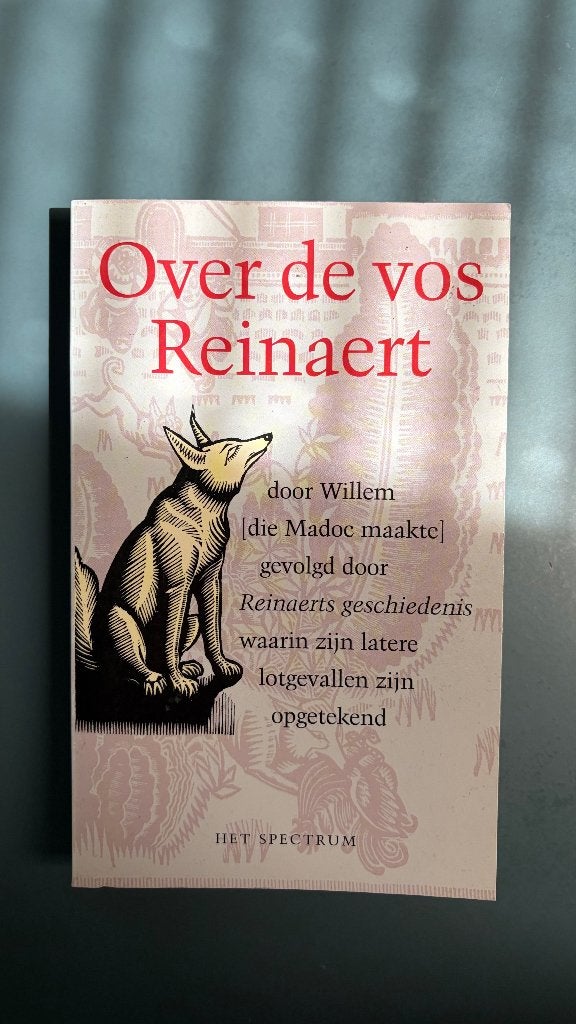 Over De Vos Reinaert, Willem (die Madoc maakte), Ophalen of Verzenden, Zo goed als nieuw, Nederland