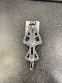 Lewmar fiddle block 72mm met hondvot, Watersport en Boten, Niet ingevuld, Niet ingevuld, Nieuw, Ophalen of Verzenden